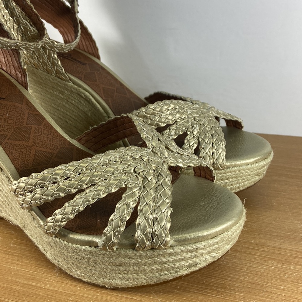 Lucky Brand Lainey Wedge Sandals Size 9 Women’s - Picture 8 of 14